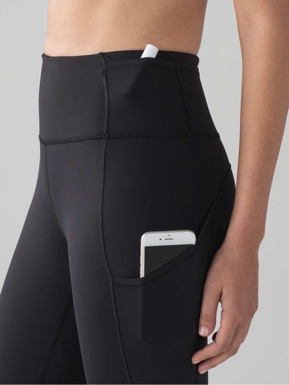 Lululemon Fast & Free 7/8 Tight II *Nulux 25" Legging Black (First Release) 4 - Picture 8 of 8